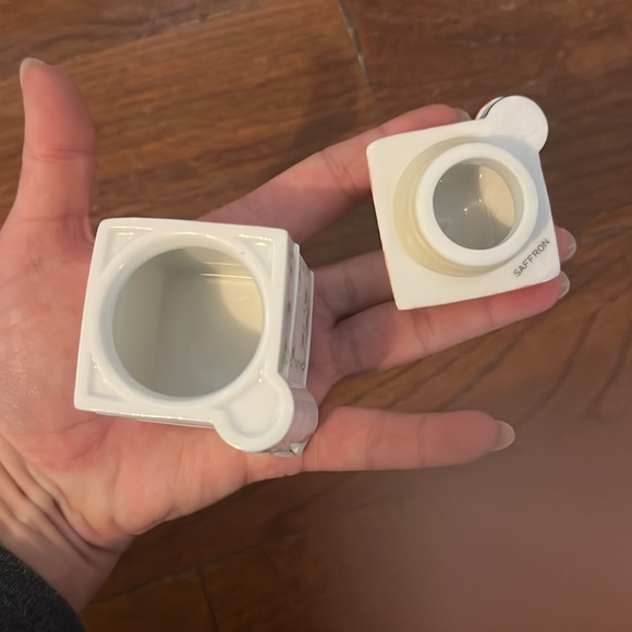 LENOX SPICE VILLAGE Vintage 1989 Saffron Spice Jar Never Used - Picture 6 of 6